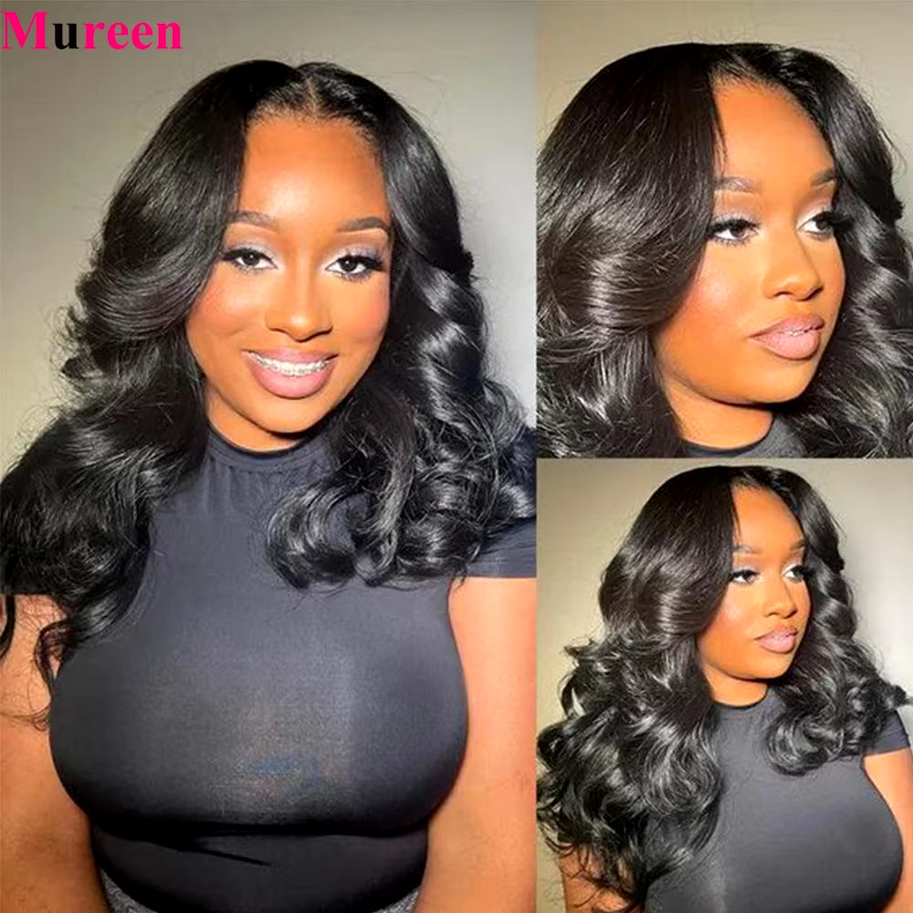 250% Density Body Wave Wear and Go Glueless Bob Wig for Women Ready to Wear Human Hair Wigs 4X4 Lace Closure Wig Human Hair