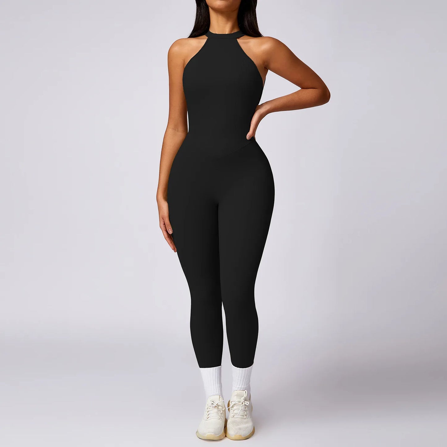 Gym Jumpsuit Women Set Training Yoga Suit Sportswear Sports Jumpsuit Fitness Rompers Workout Clothes Sexy Scrunch Butt Bodysuits